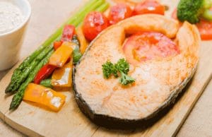 Pavé de saumon riche en oméga-3