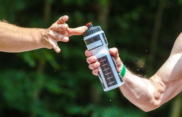 athlète eau potable